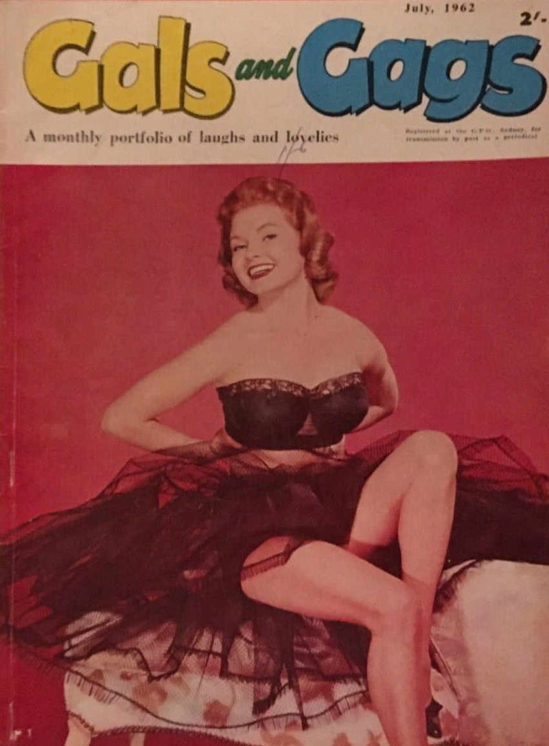 Gals and Gags (Adam, 1953 series) v18#5 (July 1962)