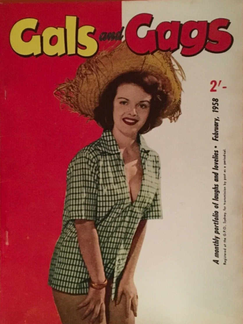 Gals and Gags (Adam, 1953 series) v9#5 (February 1958)