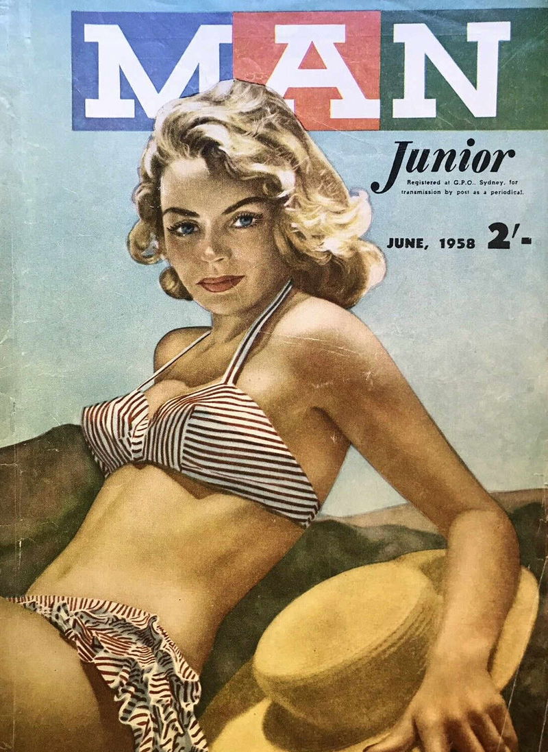 Man Junior (Man Jr, 1954 series) v9#4 (June 1958)