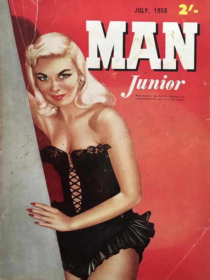 Man Junior (Man Jr, 1954 series) v9#5 (July 1958)