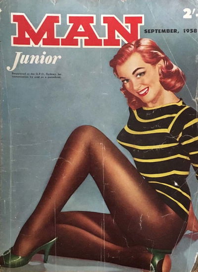 Man Junior (Man Jr, 1954 series) v10#1 September 1958