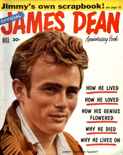 Official James Dean Anniversary Book (Dell, 1956)  [1956?]