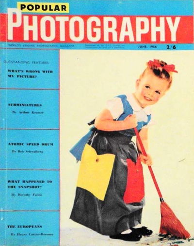 Popular Photography (Globe, 1954 series) v6#8 June 1956