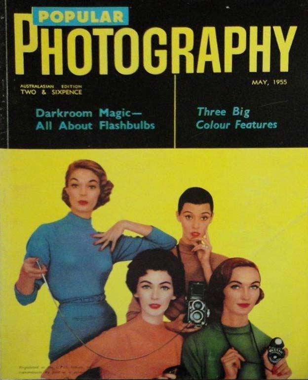 Popular Photography (Globe, 1954 series) v5#7 (May 1955)