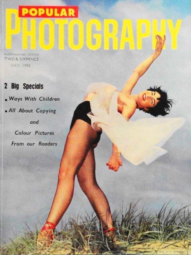 Popular Photography (Globe, 1954 series) v5#9 (July 1955)