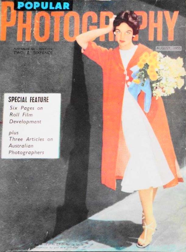 Popular Photography (Globe, 1954 series) v5#10 (August 1955)