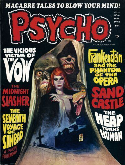 Psycho (Skywald, 1971 series) #6 May 1972