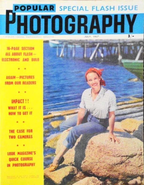 Popular Photography (Globe, 1954 series) v7#9 (July 1957)