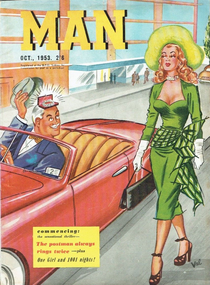 Man [Man Magazine] (Man, 1946 series) v34#5 (October 1953)