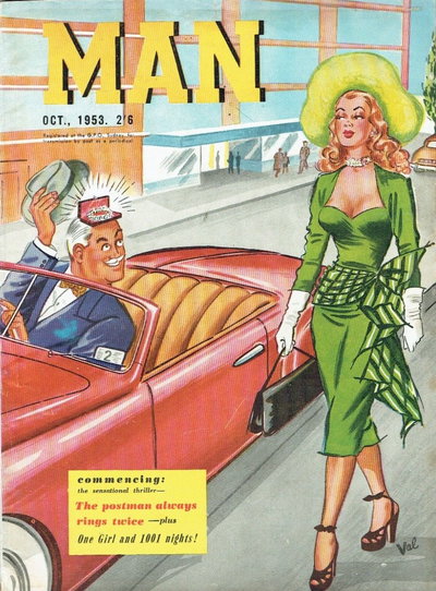 Man [Man Magazine]  v34#5 (October 1953)