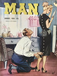 Man [Man Magazine] (Man, 1946 series)  v30#3 (August 1951)