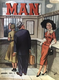 Man [Man Magazine] (Man, 1946 series)  v29#2 (January 1951)