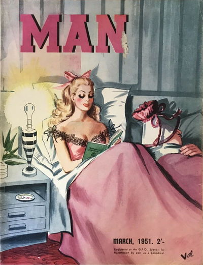 Man [Man Magazine] (Man, 1946 series) v29#4 March 1951