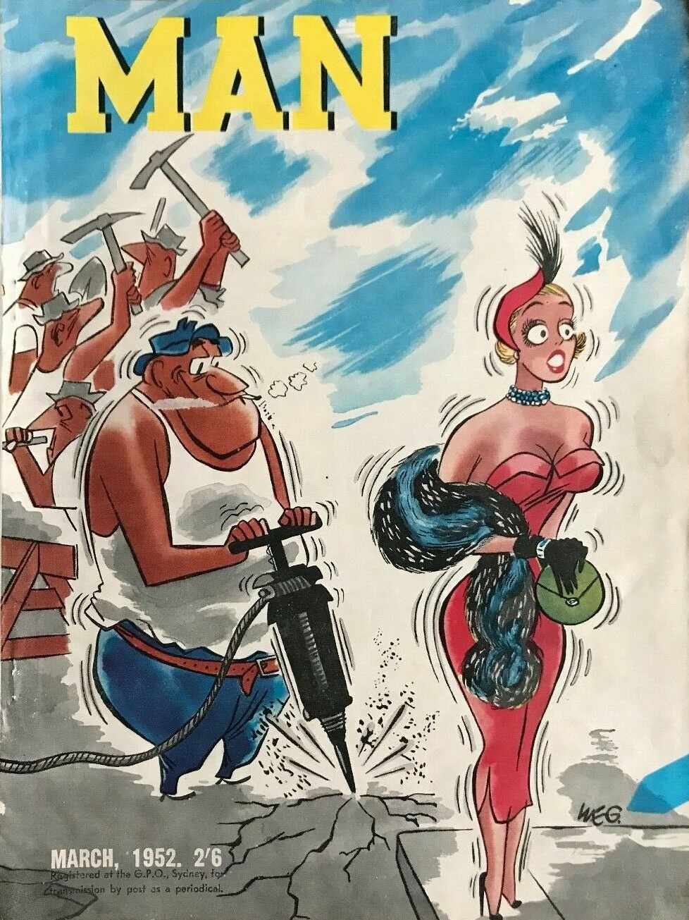 Man [Man Magazine] (Man, 1946 series) v31#4 (March 1952)