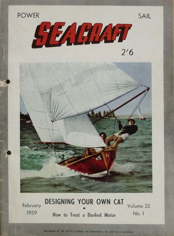 Australian Seacraft (Cavalcade, 1955 series) v22#1 (February 1959)