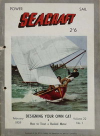 Australian Seacraft (Cavalcade, 1955 series)  v22#1 (February 1959)