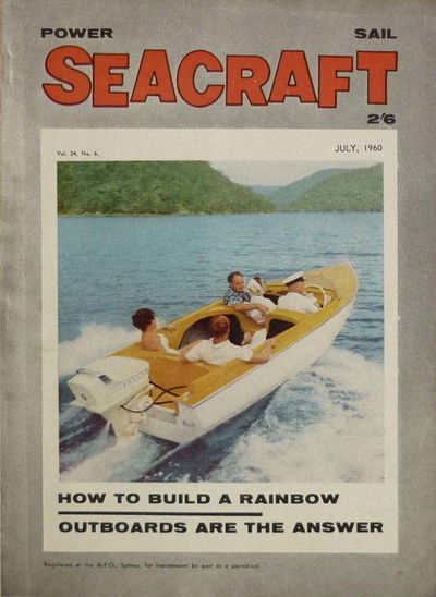 Australian Seacraft (Cavalcade, 1955 series) v24#6 July 1960