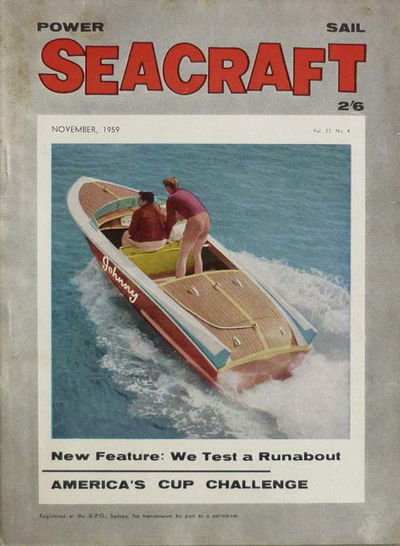 Australian Seacraft (Cavalcade, 1955 series) v23#4 November 1959