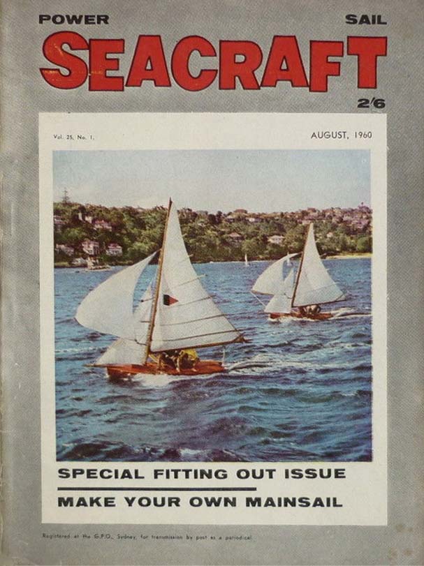Australian Seacraft (Cavalcade, 1955 series) v25#1 (August 1960)