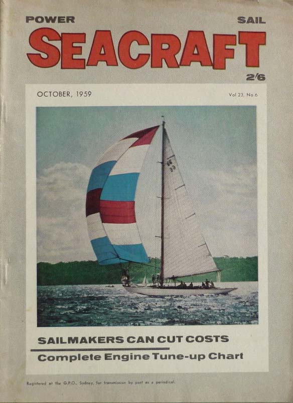 Australian Seacraft (Cavalcade, 1955 series) v23#[3] 6 (October 1959)