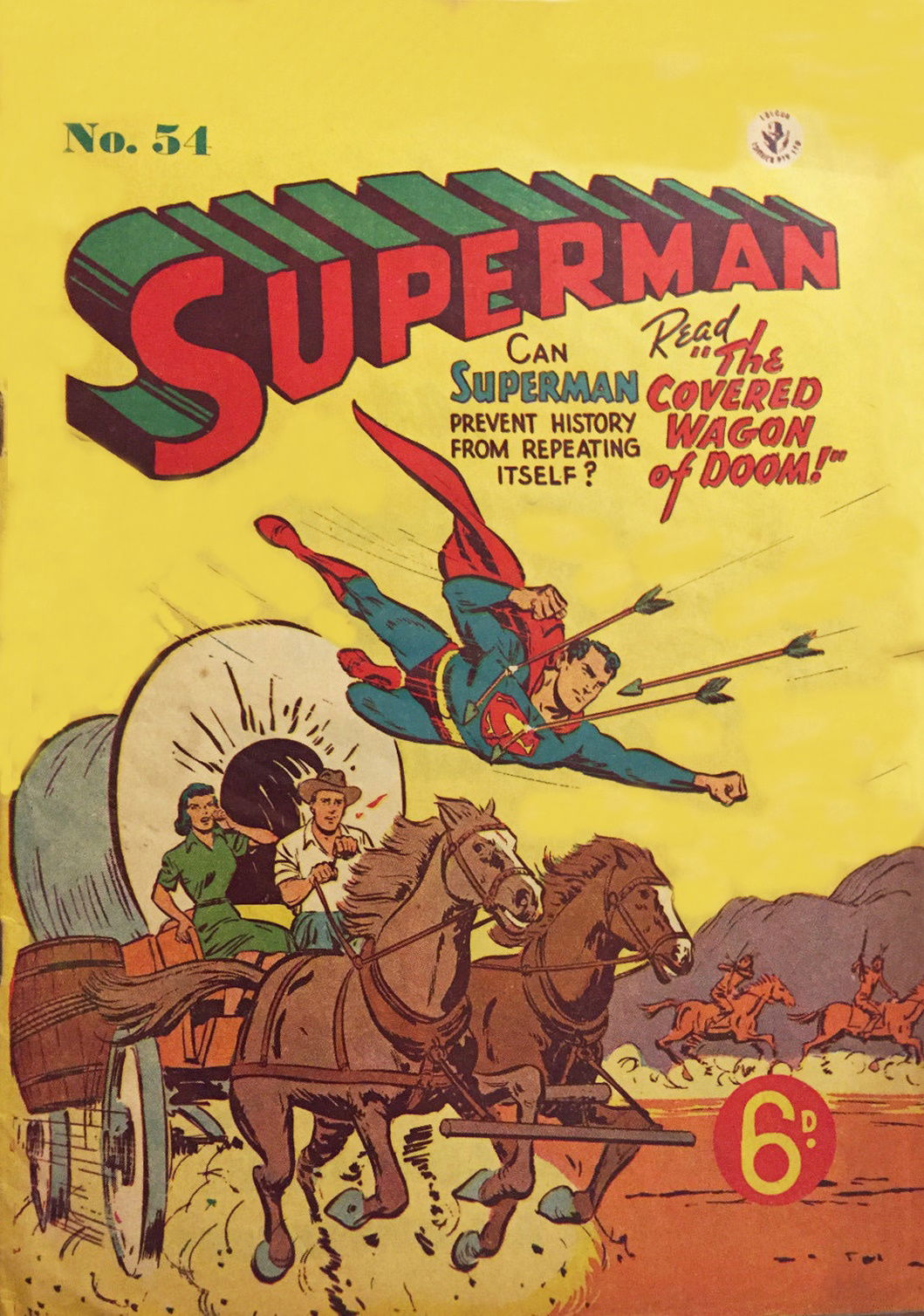Superman (KG Murray, 1952 series) #54 (September 1954)