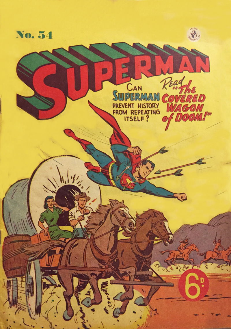 Superman (KG Murray, 1952 series) #54 (September 1954)