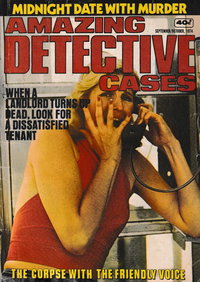 Amazing Detective Cases  v3#6 (September-October 1974)