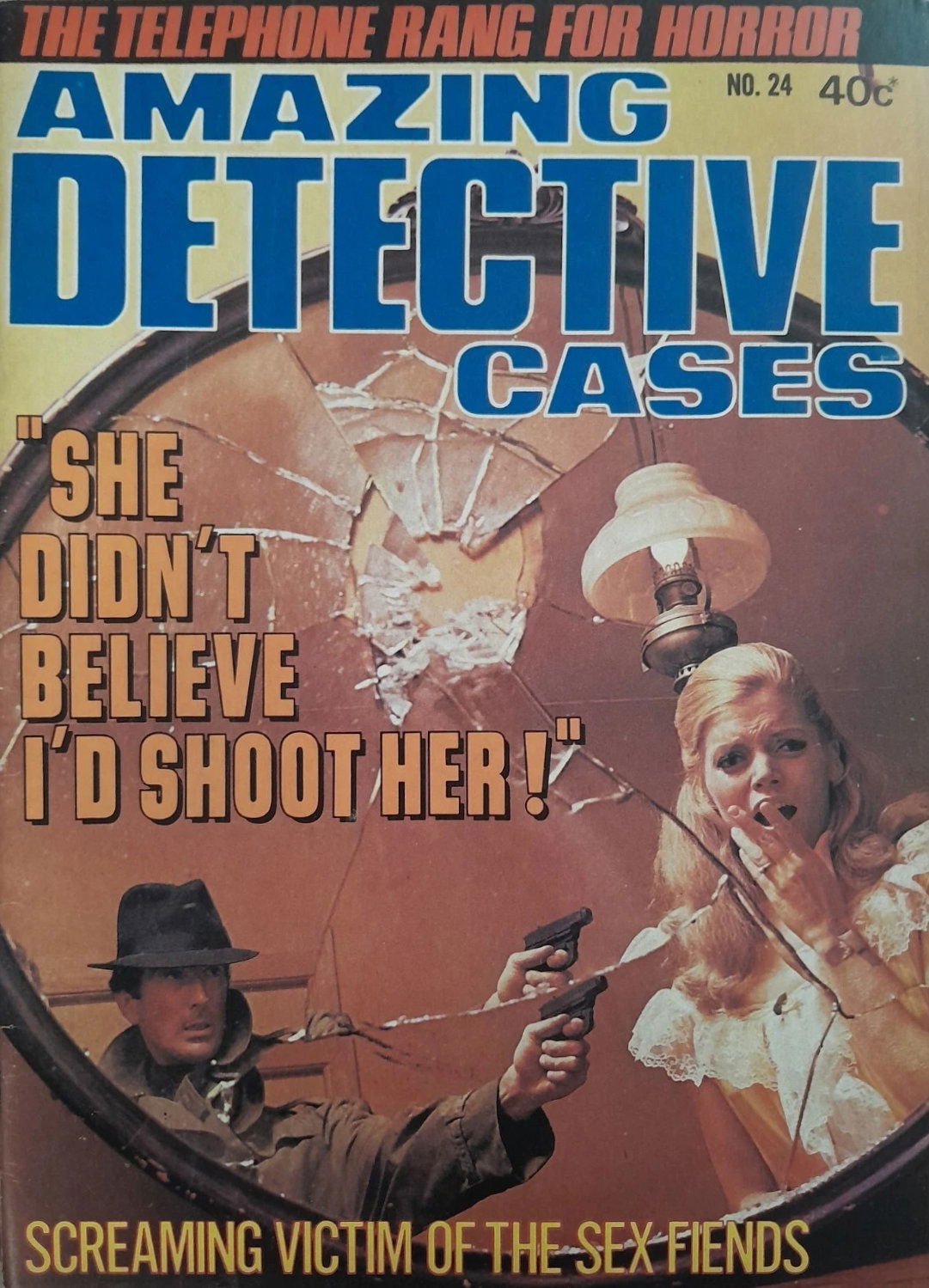Amazing Detective Cases (Magazine Services, 1971 series) #24 (September-October 1975)