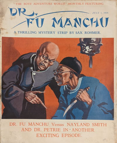 Boys' Adventure World (Fitchett, 1938 series) #8 — Dr. Fu Manchu (1 July 1939)