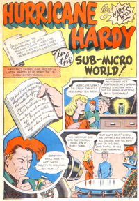 Superman All Color Comic (KGM, 1947 series) #5 — Hurricane Hardy in the Sub-Micro World