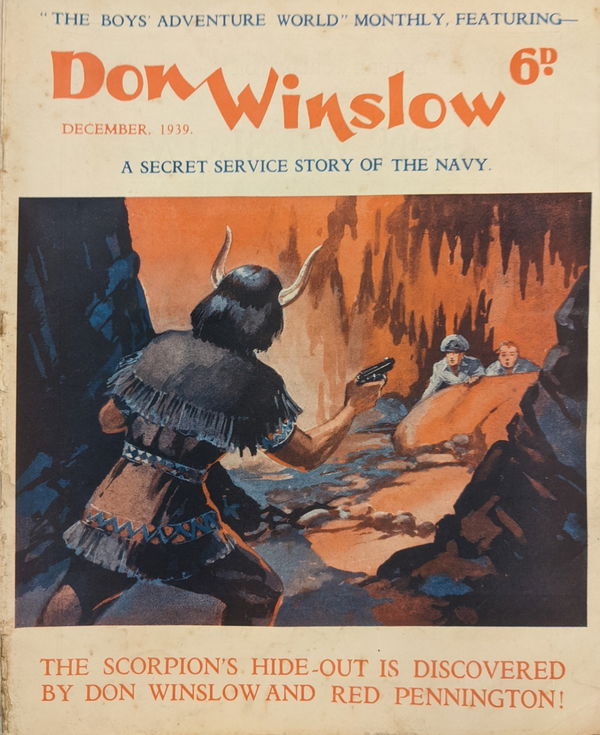 Boys' Adventure World (Fitchett, 1938 series) #13 (1 December 1939) —Don Winslow