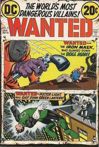 Wanted. The World's Most Dangerous Villains (DC, 1972 series) #5 (January 1973)