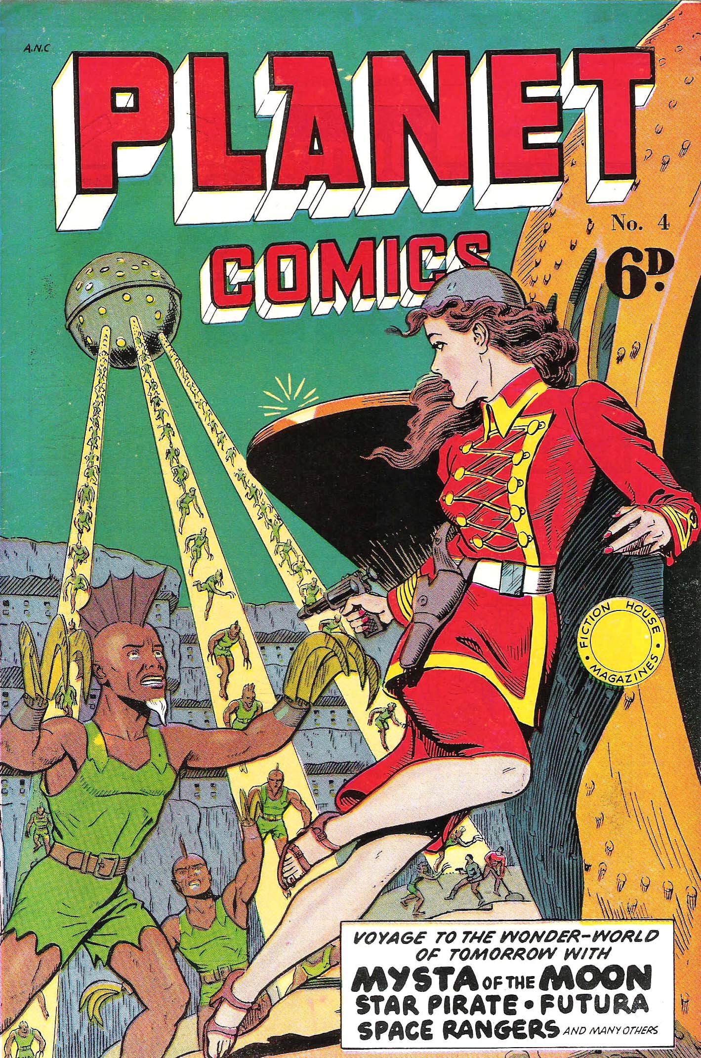 Planet Comics (HJ Edwards, 1951 series) #4 ([April 1951?])