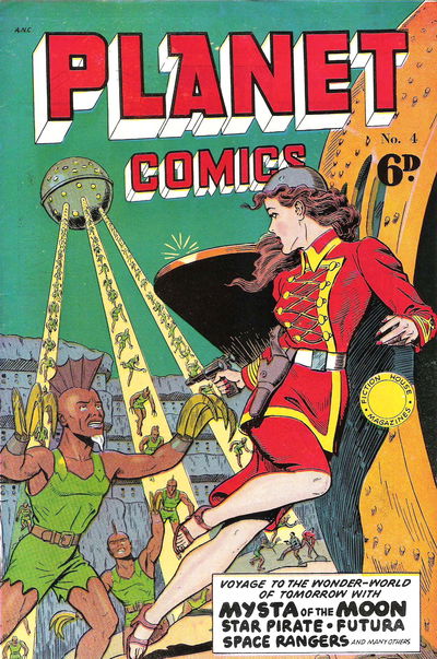 Planet Comics (HJ Edwards, 1951 series) #4 [April 1951?]