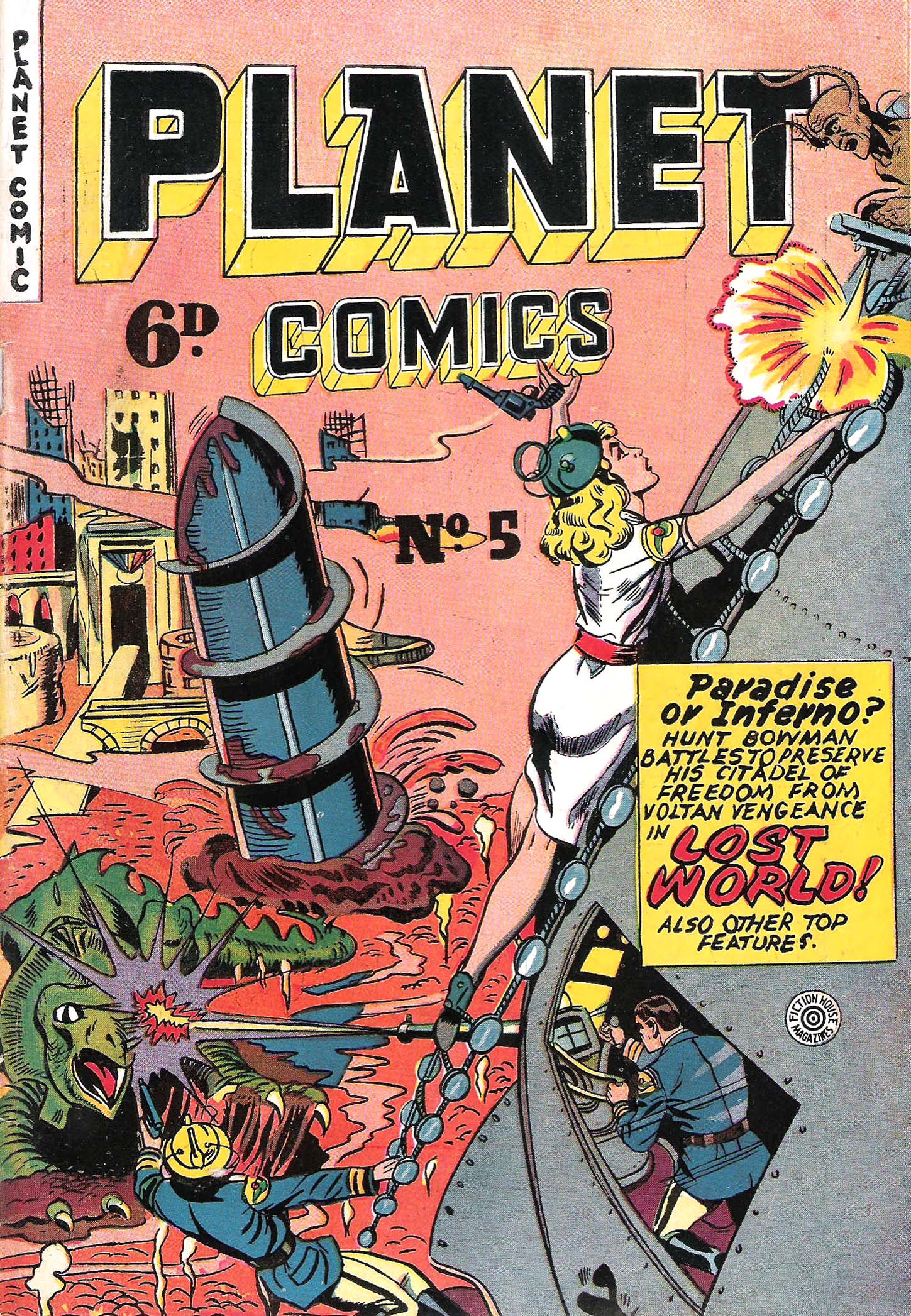 Planet Comics (HJ Edwards, 1951 series) #5 ([May 1951?])