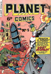 Planet Comics (HJ Edwards) #5 (November 1952?)