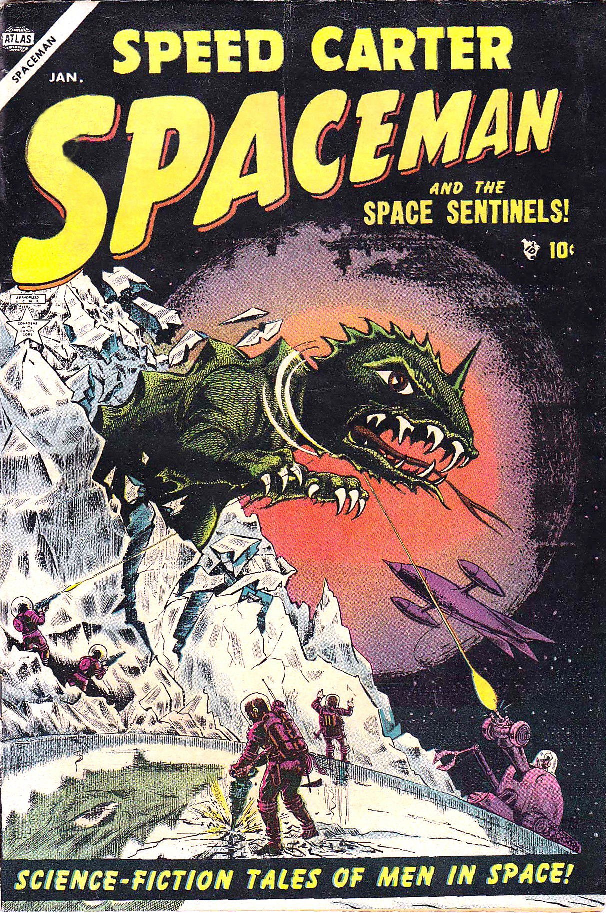 Spaceman (Cornell Publishing, 1953 series) #3 (January 1954)