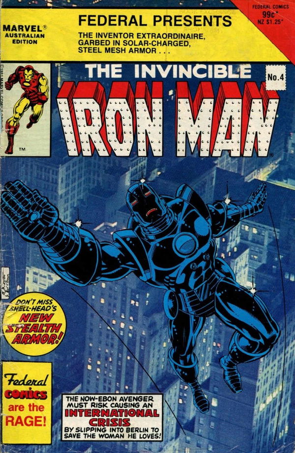 The Invincible Iron Man (Federal, 1984 series) #4 ([May 1985?])