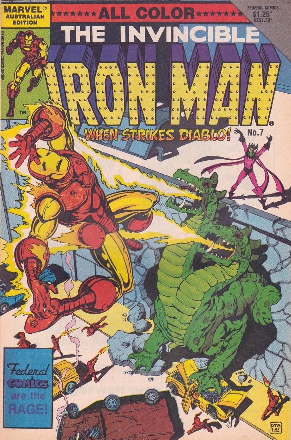 The Invincible Iron Man (Federal, 1984 series) #7 ([1985?])