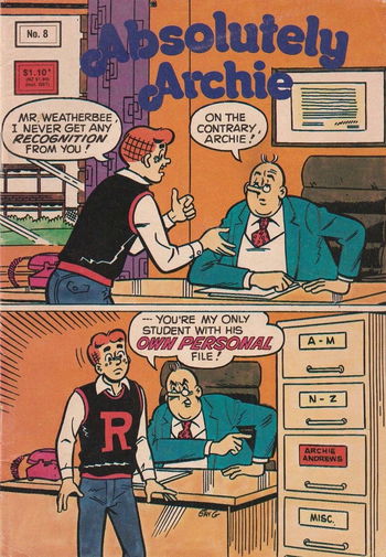 Absolutely Archie (Yaffa/Page, 1983? series) #8 (1990)