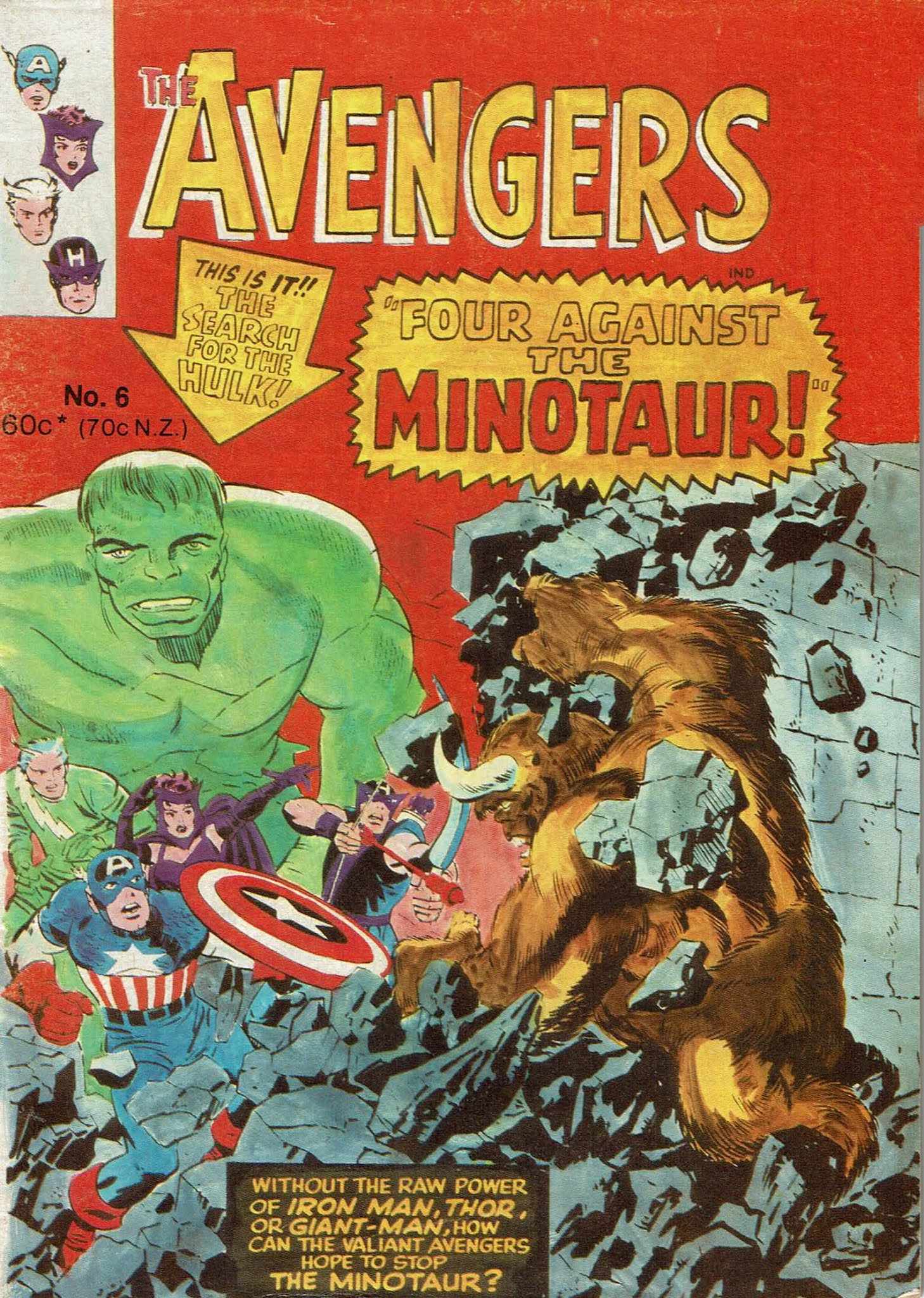 The Avengers (Yaffa/Page, 1977 series) #6 ([April 1981])