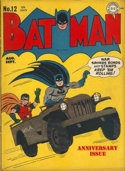 Batman (DC, 1940 series) #12 August-September 1942