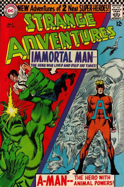 Strange Adventures (DC, 1950 series) #190 (July 1966)