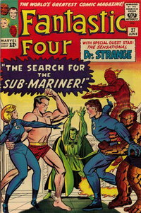 Fantastic Four (Marvel, 1961 series)  #27 (June 1964) — The Search for the Sub-Mariner!