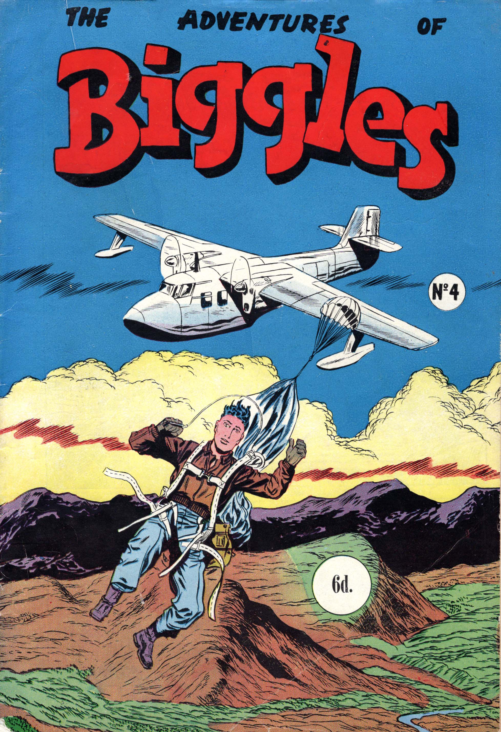 The Adventures of Biggles (Action Comics, 1953 series) #4 ([1953?])