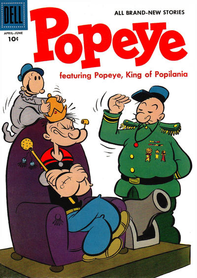 Popeye  #36 (April-June 1956)
