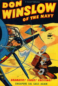 Don Winslow of the Navy (Fawcett, 1943 series)  #57 (May 1948) — Singapore Sal Sails Again