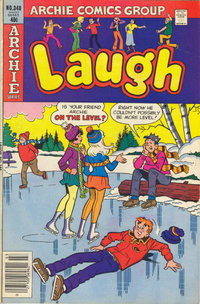 Laugh Comics (Archie, 1946 series)  #348 (March 1980) — "Is your friend Archie on the level?"