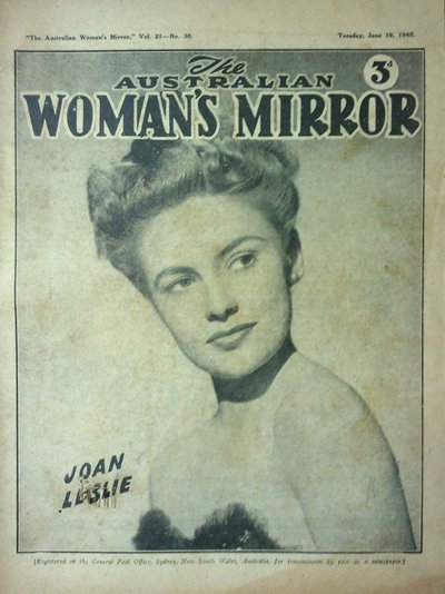 The Australian Woman's Mirror  v21#30 (19 June 1945)