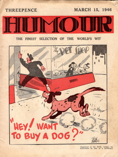 Humour  v26#11 (15 March 1946)